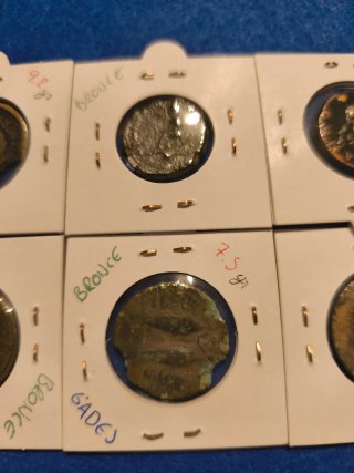 Lote monedas antiguas romanas y íberas. Rebaja!