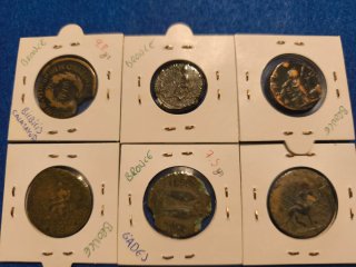 Lote monedas antiguas romanas y íberas. Rebaja!