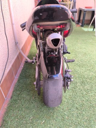 Mini moto de gasolina deportiva
