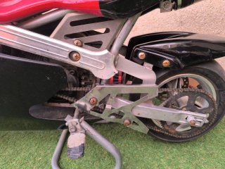 Mini moto de gasolina deportiva