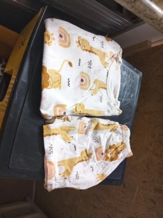 Pijama infantil animales y arcoíris