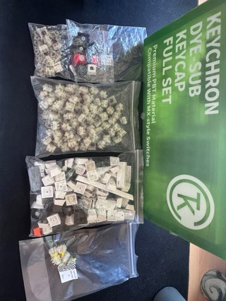 Teclado Mecánico Keychron K2 Gris/Blanco