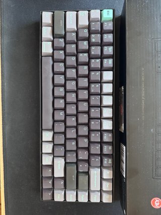 Teclado Mecánico Keychron K2 Gris/Blanco