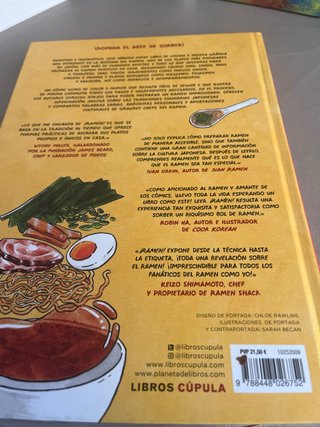 ¡Ramen! un libro de cocina en formato cómic