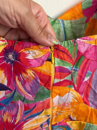 Mono corto estampado tropical
