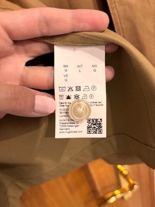Sobrecamisa BOSS Marrón