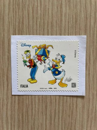 2 Francobolli Disney Italia 2019