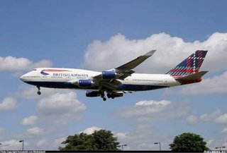 Avión Boeing 747-400 BRITISH AIRWAYS Herpa 1/500