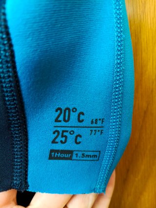Traje Neopreno Olaian Corto Azul