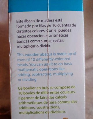 Ábaco Cayro de madera
