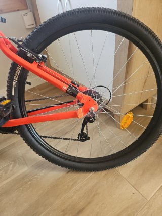 Bicicleta Montaña Rockrider ST 100 Roja