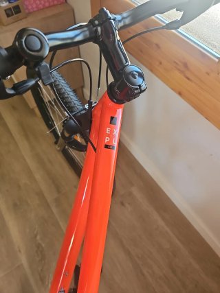 Bicicleta Montaña Rockrider ST 100 Roja