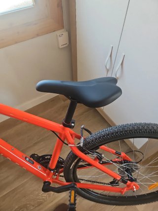 Bicicleta Montaña Rockrider ST 100 Roja