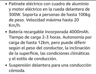 Patinete eléctrico Denver