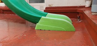 Tobogán Feber XXL Verde y Amarillo