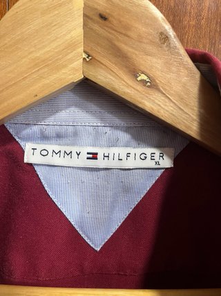 Camisa Tommy Hilfiger Burdeos XL