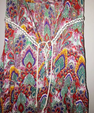 Vestido Sfera Estampado Talla L