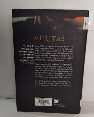 Novela histórica y de intriga "Veritas", de los pr