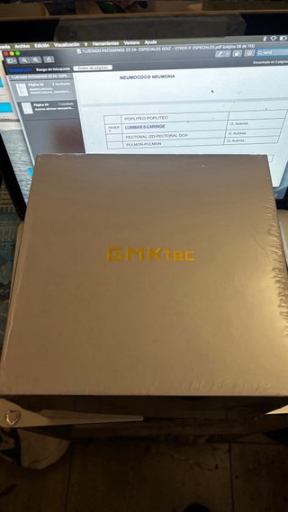 Mini PC GMKtec M8 Blanco Nuevo sin uso Precintado