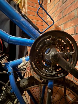 Bicicleta Decathlon Azul