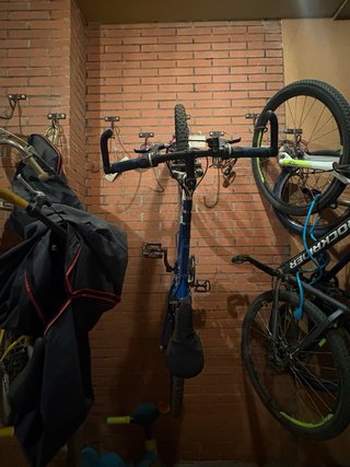 Bicicleta Decathlon Azul