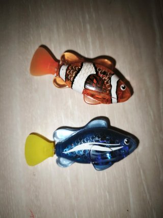 2 Peces Robofish Juguete
