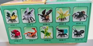 Bloques construcción Hsanhe temática insectos