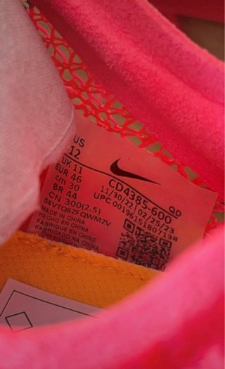 Nike Air Zoom Victory Naranja/Rosa