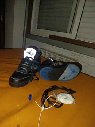 Jordan 5 Retro Awake NY Negro/Azul