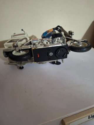 Moto Polizia Giocattolo Vintage