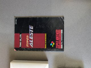 Super Aleste (Super Nintendo SNES) Versión PAL ESP