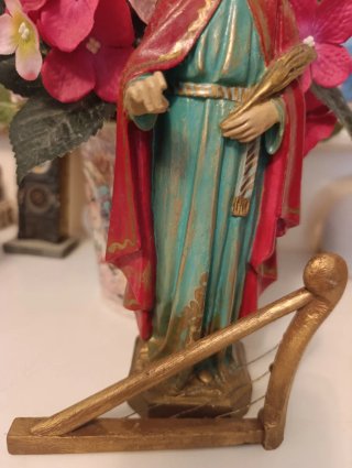 Santa Cecilia figura Olot