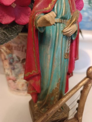 Santa Cecilia figura Olot