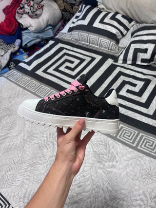 Numeris zapato elegante negras y rosas sin usar