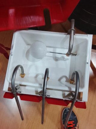 Máquina para llenar botellas