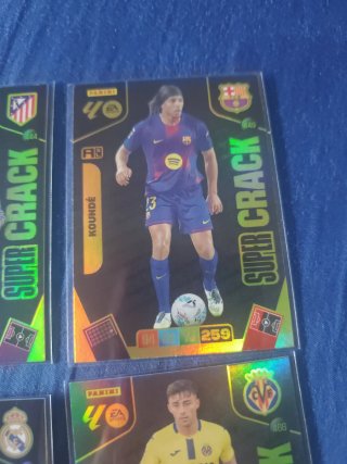 Pack 8 Cromos Super Crack Adrenalyn