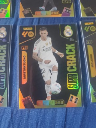 Pack 8 Cromos Super Crack Adrenalyn