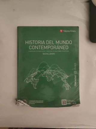Historia del mundo contemporáneo 1 Bachillerato