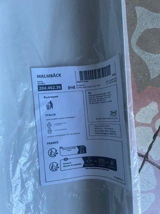 2 Scaffali Malmback Ikea Bianchi