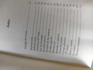 Tinto de verano, Elvira lindo 2001