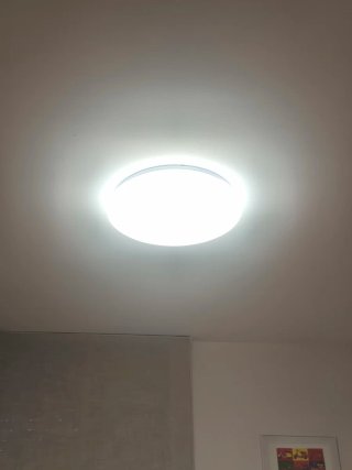 Lámpara LED Redonda Blanca 40 cm .