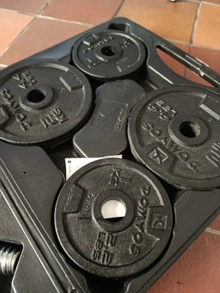 Kit Mancuernas Decathlon 20kg
