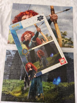 Puzzle Disney Brave 2 en 1 (100 piezas)