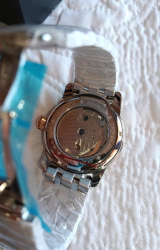 Reloj Lanscotte Oro rosa y Plata Hombre