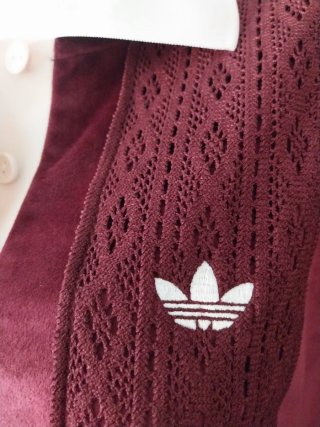 Blusa Polo Adidas Manga Larga Terciopelo