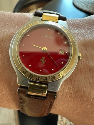 Reloj Ferrari Vintage Cartier 1987 Original