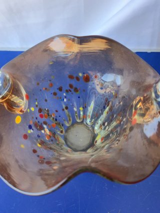 Cestino Vetro Murano Massiccio