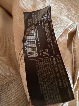 Americana Mango Lino 100% Lino sin estrenar