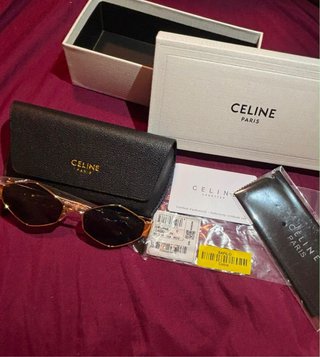Occhiali Celine Oro Nuovi Originali
