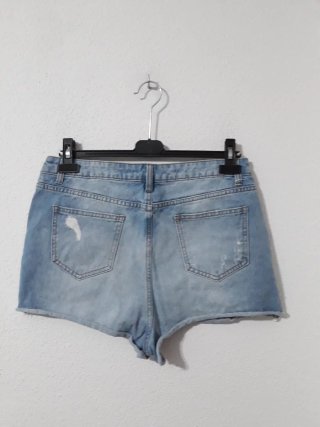 Vaqueros cortos denim rotos